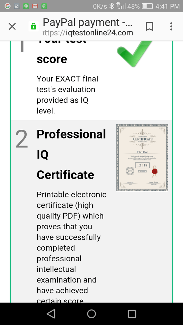 What is the best free online IQ test? Quora