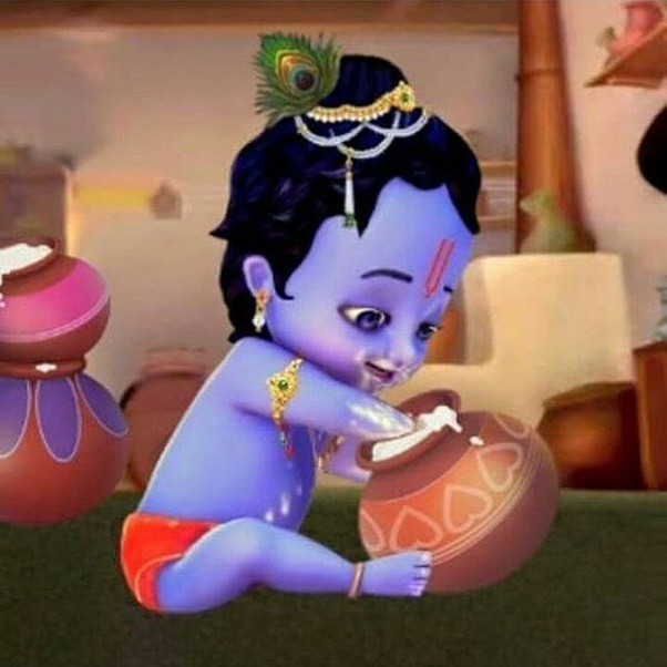 Bal Krishna Cartoon Photo