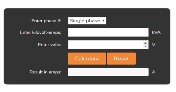 How to convert kVA to amps Quora