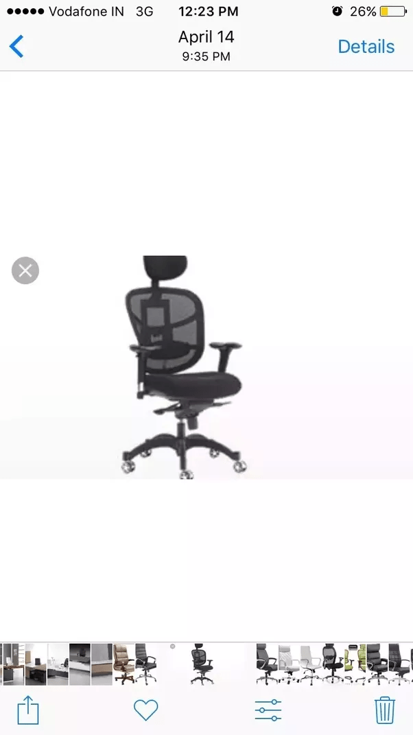 What is the best ergonomic office chair within a 10k budget in India