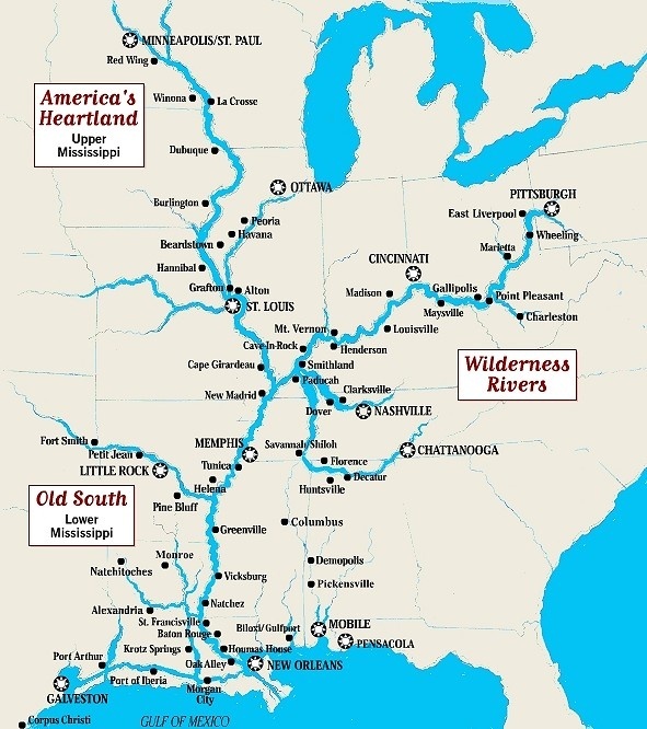 Can you take the Ohio River from Pittsburgh to New Orleans? Quora