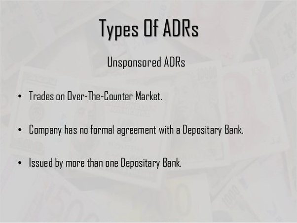 Investing What is ADRs trading? Quora