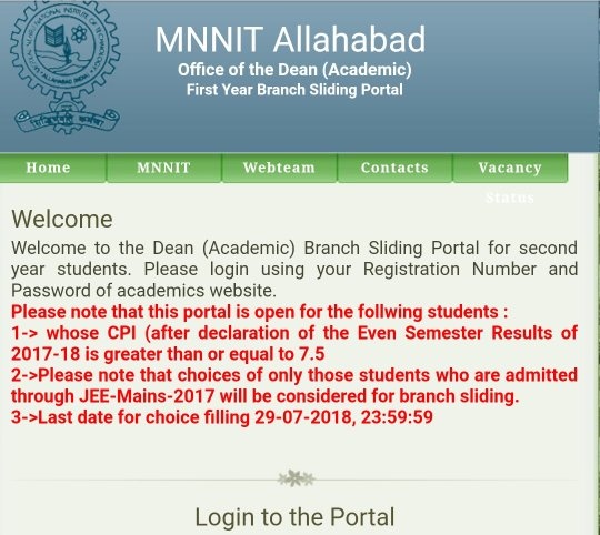 What is to be done in order to slide your branch from production