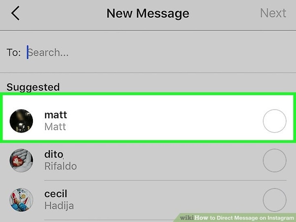 If I direct message an Instagram post to someone, will the original