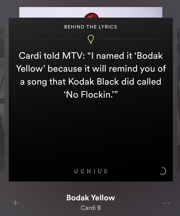 What does the song title “Bodak Yellow” (Cardi B track) mean? Quora