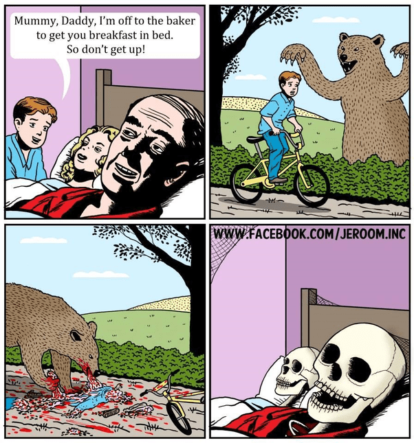 What are some examples of dark humour? Quora