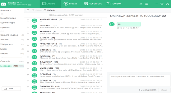 How to send text message to my contacts via my computer Quora