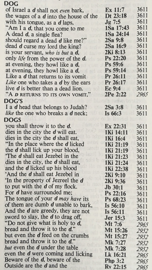 How many times are dogs mentioned in the Bible? Quora