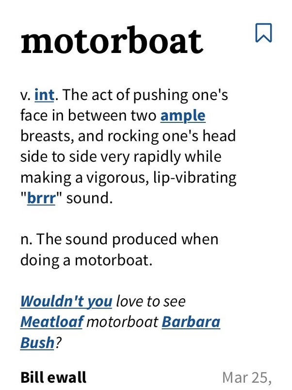 What does it mean to 'motorboat' someone? Quora
