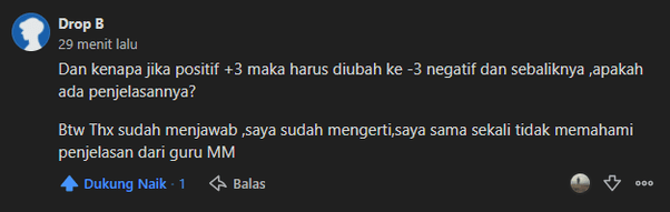 Mengapa positif dikurangi negatif menjadi positif contoh :8-(-8) =16? -  Quora