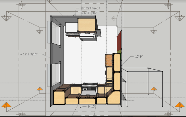 What software can an amateur use to design the floor plan of a remodel