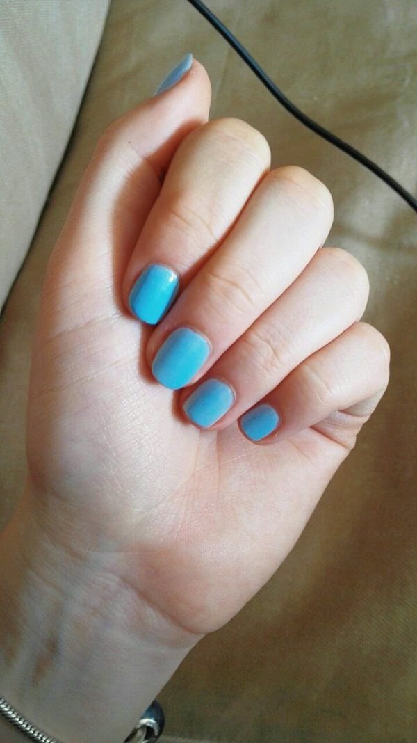 Very Short Nails Ideas The geometric look comes together to create a