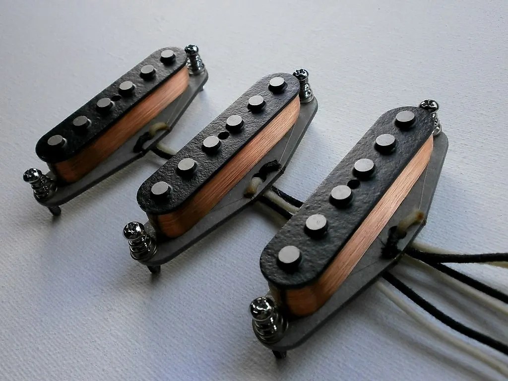 Stratocaster Alnico 2/5 MIXED Custom Guitar Pickups Set Fits