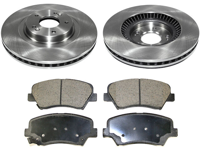 DuraGo 37RC85Q Front Brake Pad and Rotor Kit Fits 2014 Kia Sorento eBay