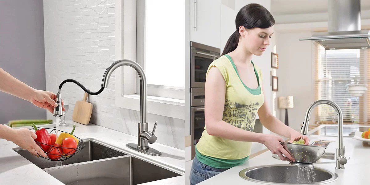What Color Faucet Goes with Stainless Steel Sink Top 18 Color Ideas