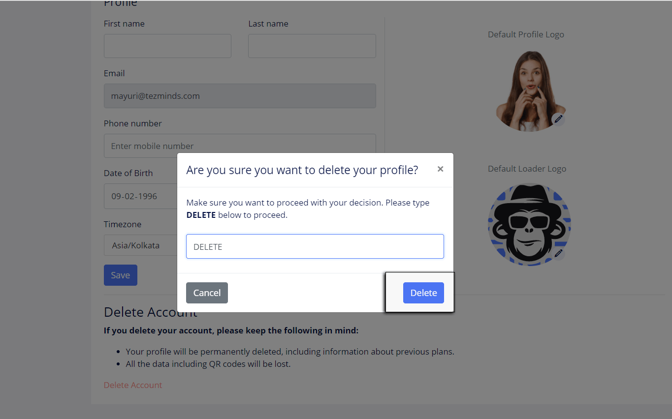 How To Delete My QR Code Account Free QR Code Generator Online
