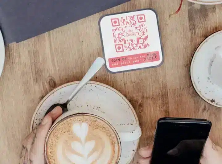 Everything about QR codes on table tents • QR Code Kit