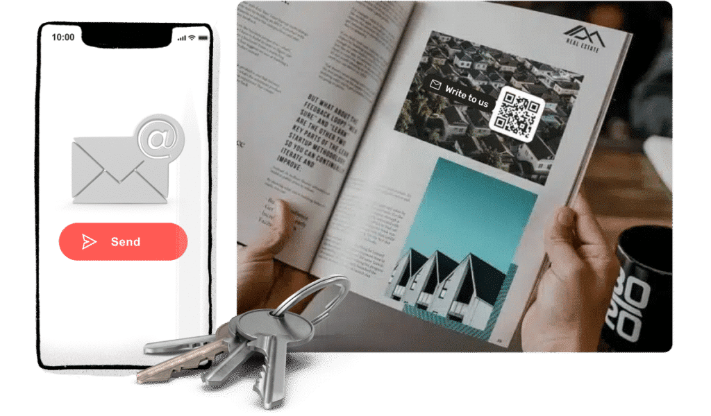 Create an email QR code in minutes • QR Code KIT
