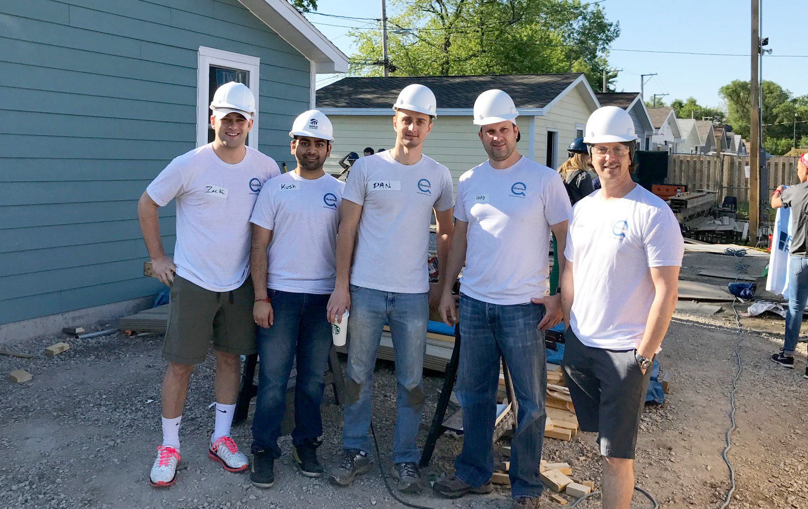 Quantum Real Estate Advisors and Habitat For Humanity