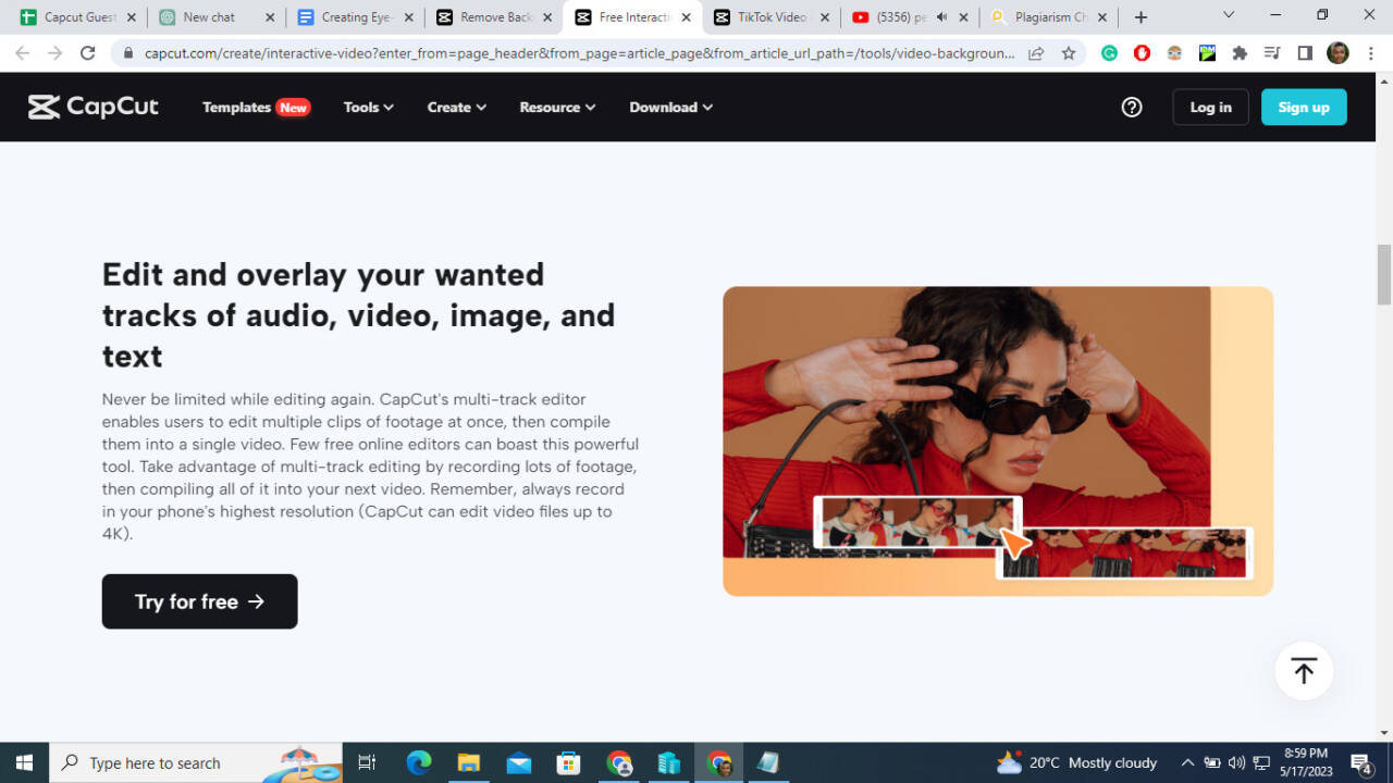 Creating Eyecatching Thumbnail Images with CapCut Qrius