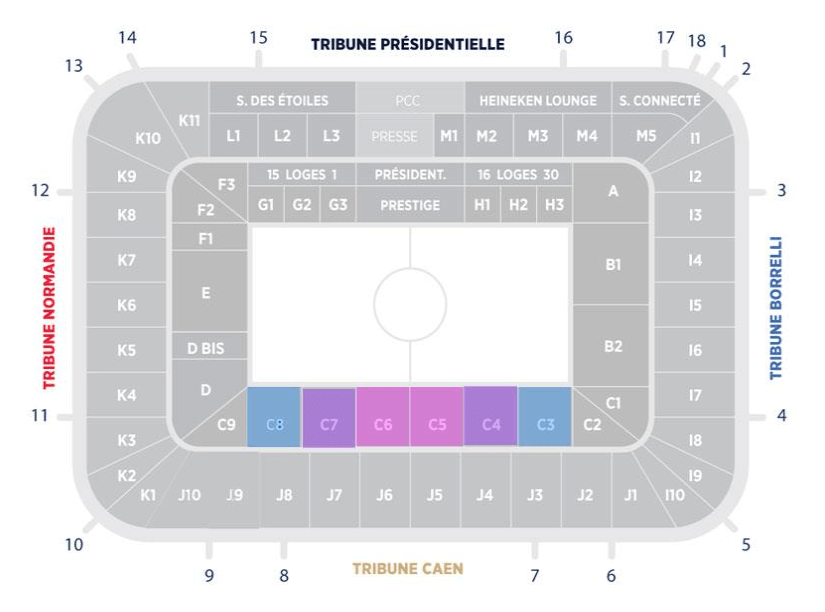 Ouverture de la billetterie en ligne pour QRM Bastia à Caen QRM