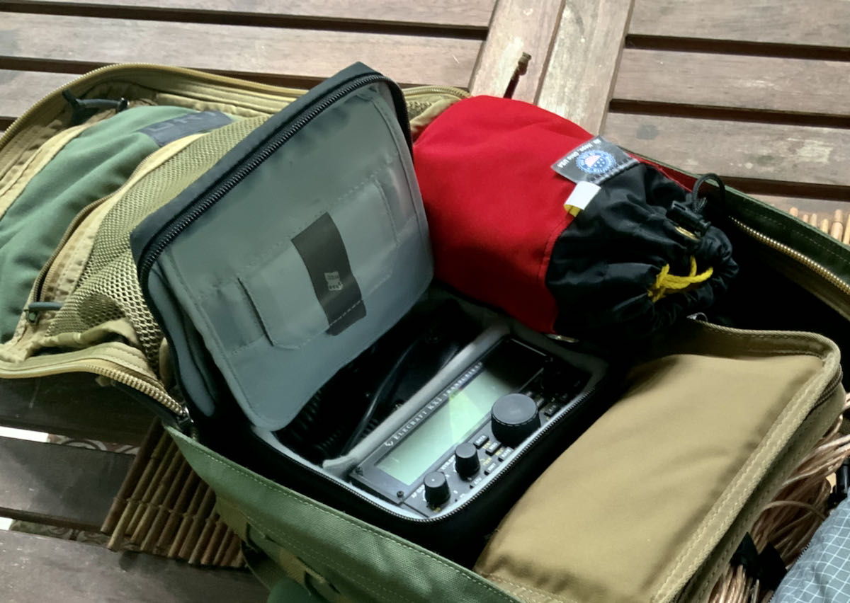 How I pack out my GoRuck GR1 for POTA and Overnight Travel Q R P e r