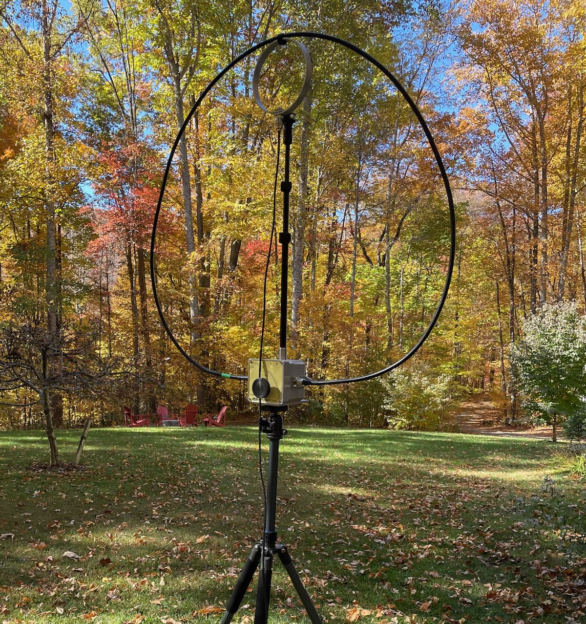 Honing my mag loop tuning skills | Q R P e r