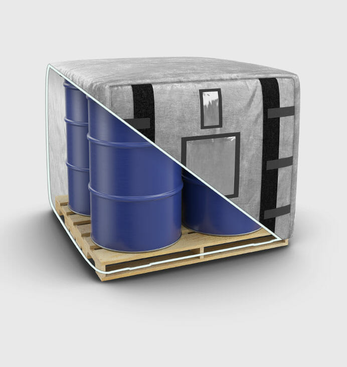 DrumQuilt™ Drum Insulation Blanket for Temperature Protection