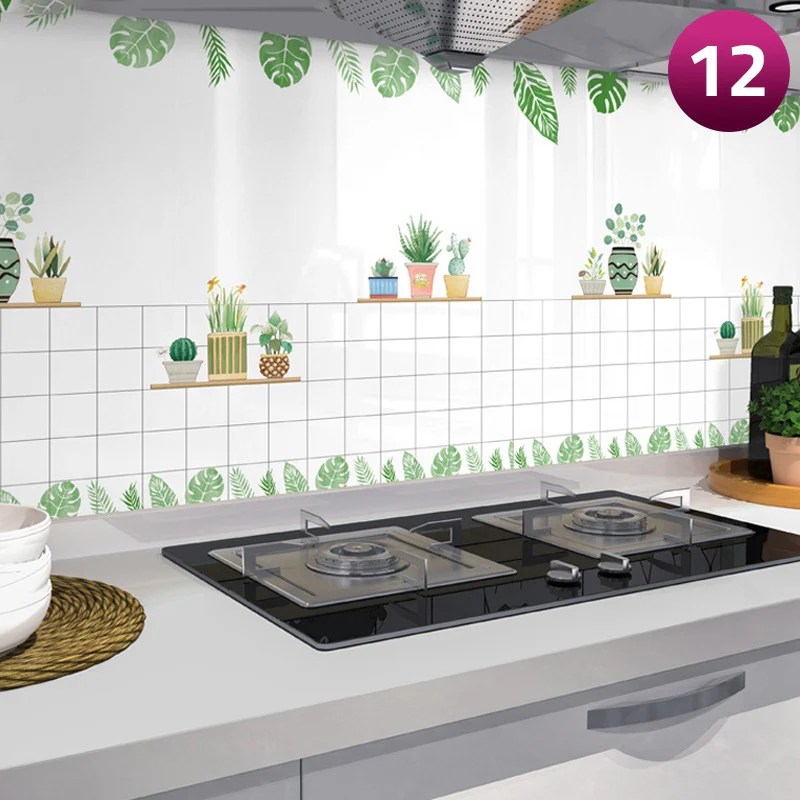 Selfadhesive Kitchen Wallpaper Sticker Waterproof, Oilproof
