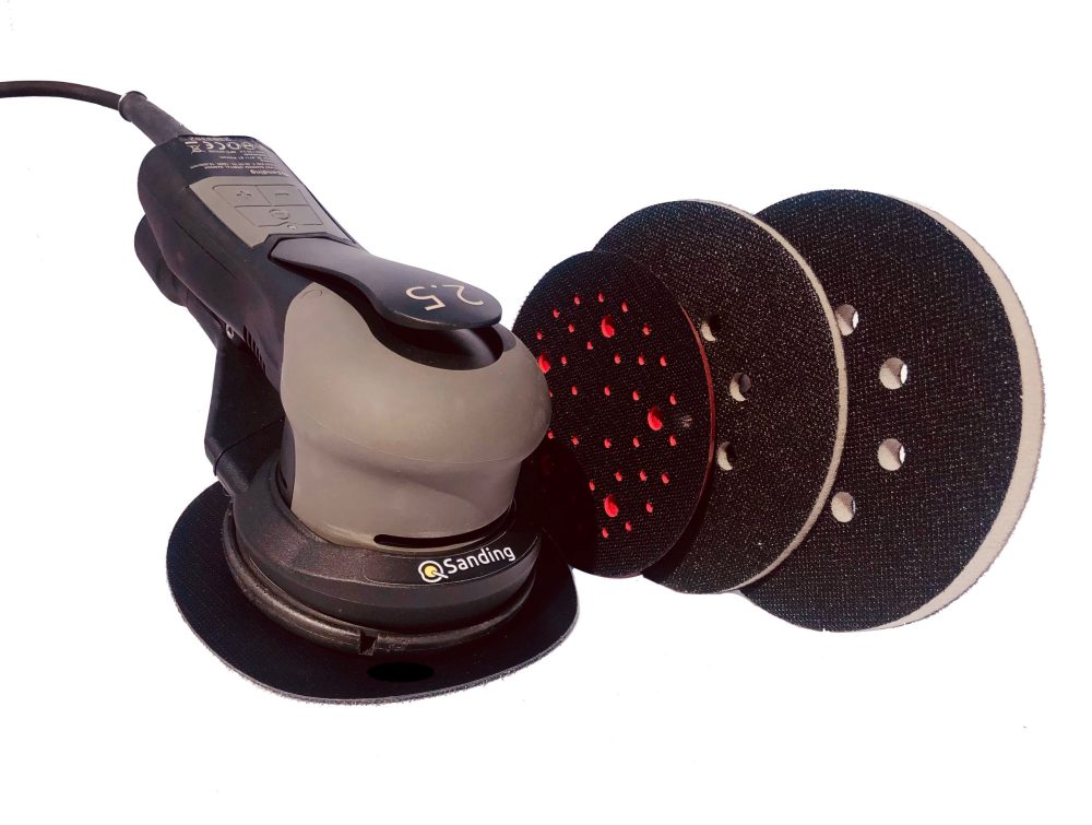 Sanding curved surfaces by machine! Q Sanding System
