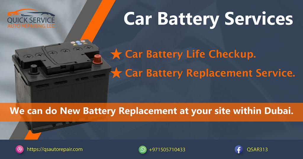 Car Battery Services Car Battery Replacement Dubai Quick Service