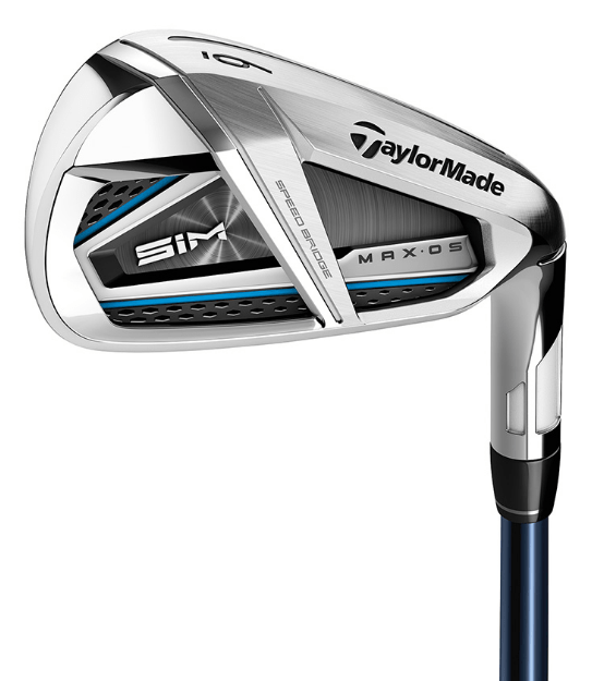 What are the loft angles of TaylorMade SIM Max OS irons?