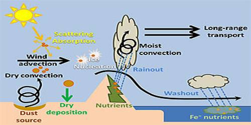 Dust Particles Composition of Atmosphere QS Study