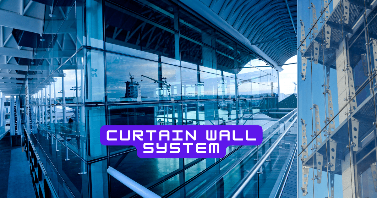 Spandrel Panel Ribbon Glazing Curtain Wall System