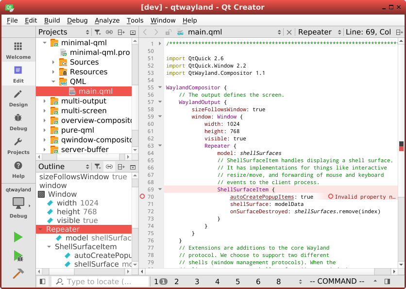 O que há de novo com o plugin da plataforma Wayland no Qt 5.11?