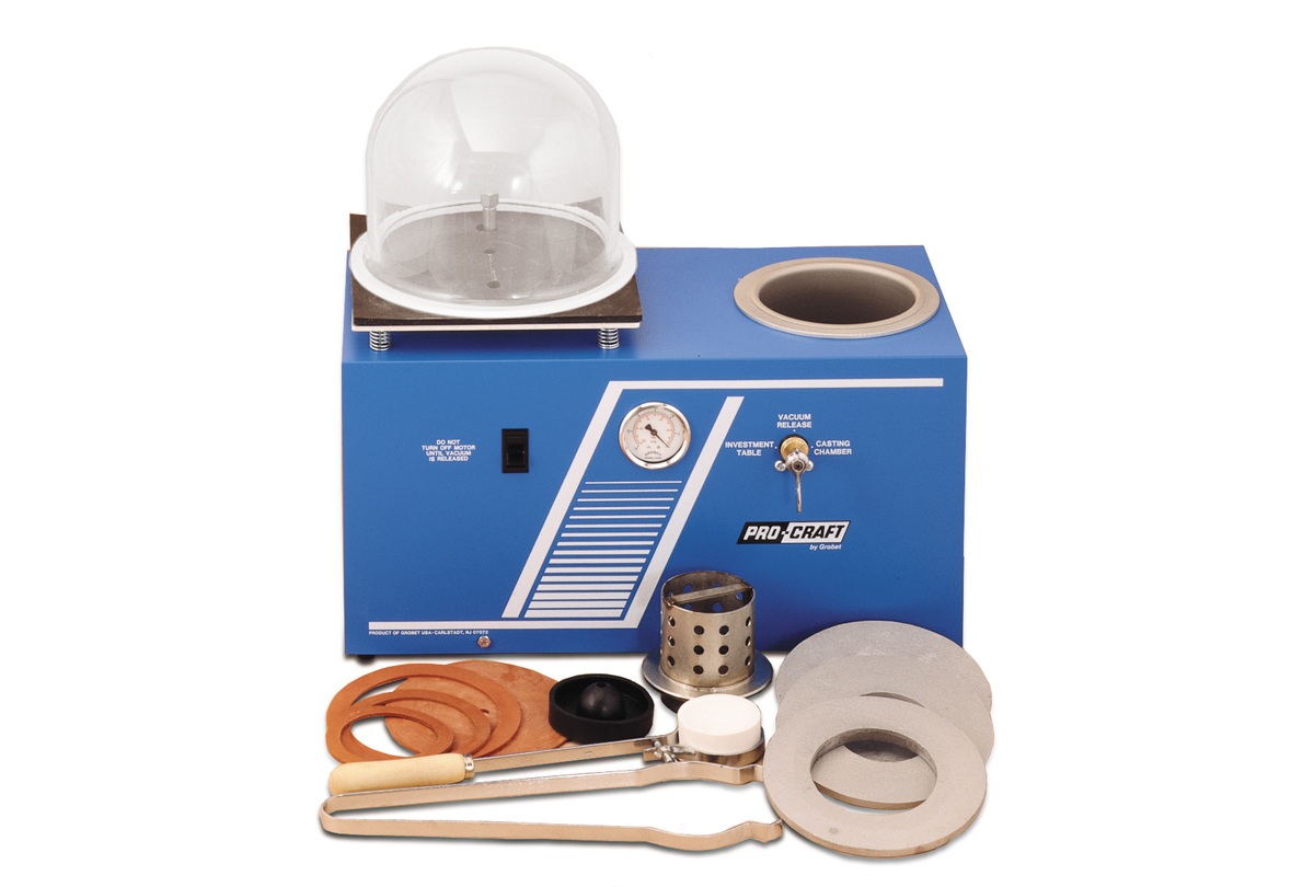 Vacuum Casting Machine Kit For Investing and Casting 220 Volt QTE