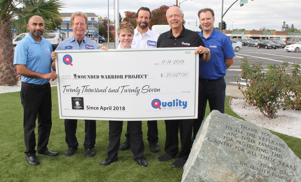 Wounded Warriors Fundraiser Quality Tune Up Car Care Center