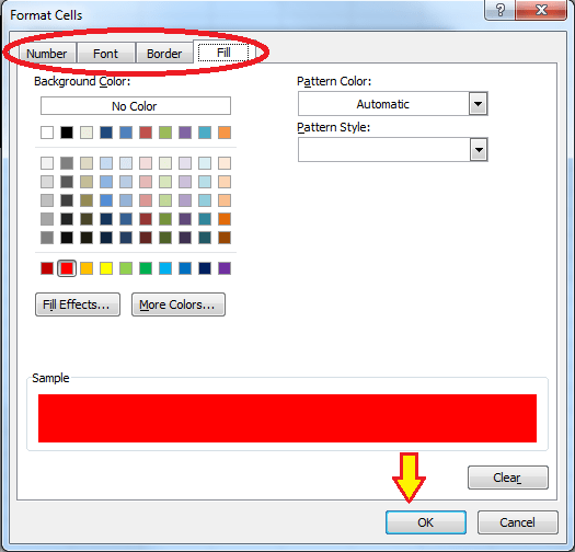 Highlight a Row in Excel Using Conditional Formatting05