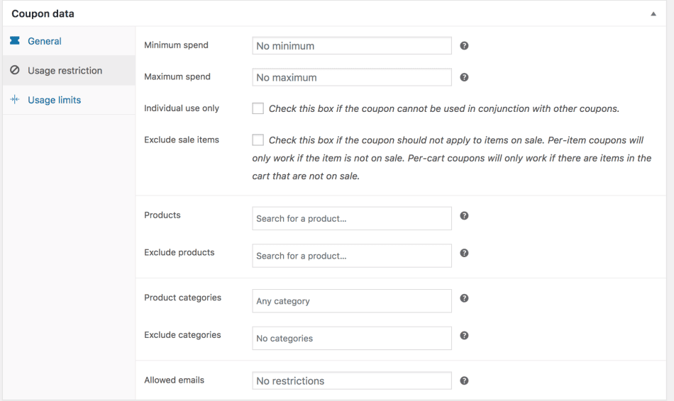 How to create and set up coupons QuadLayers