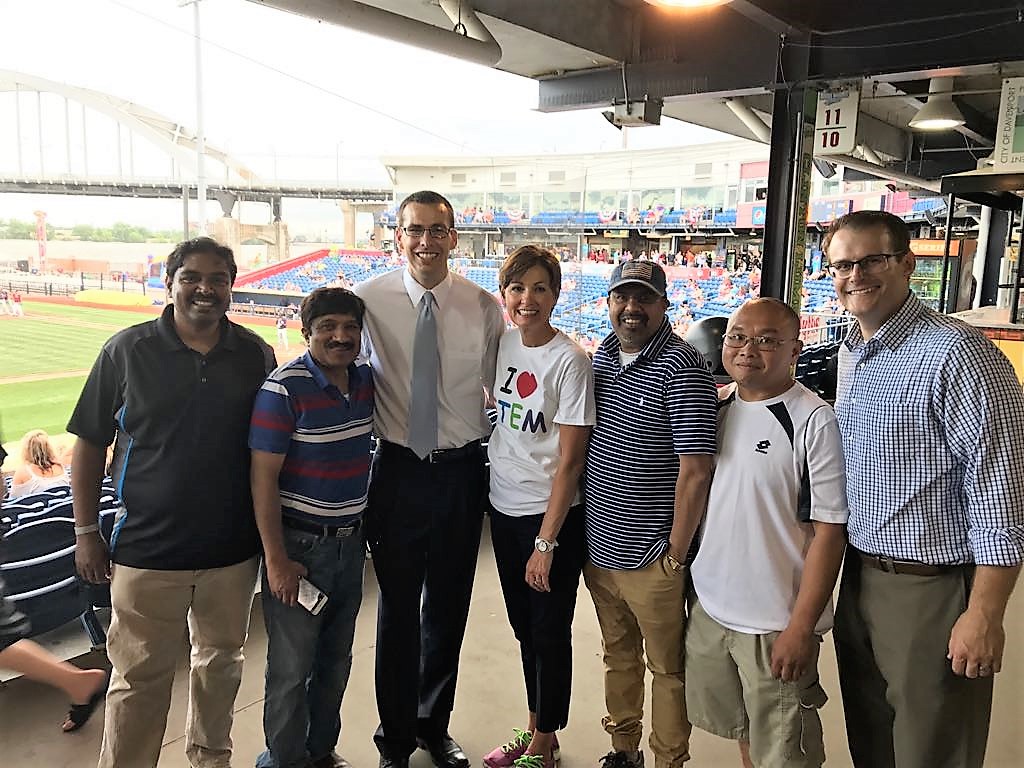 Quad Cities River Bandits Game Quadyster