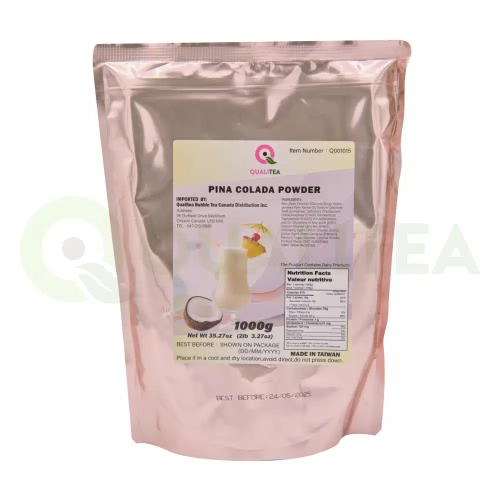 POWDER PINA COLADA 1KG*20BAG/Case Qualitea Bubble Tea
