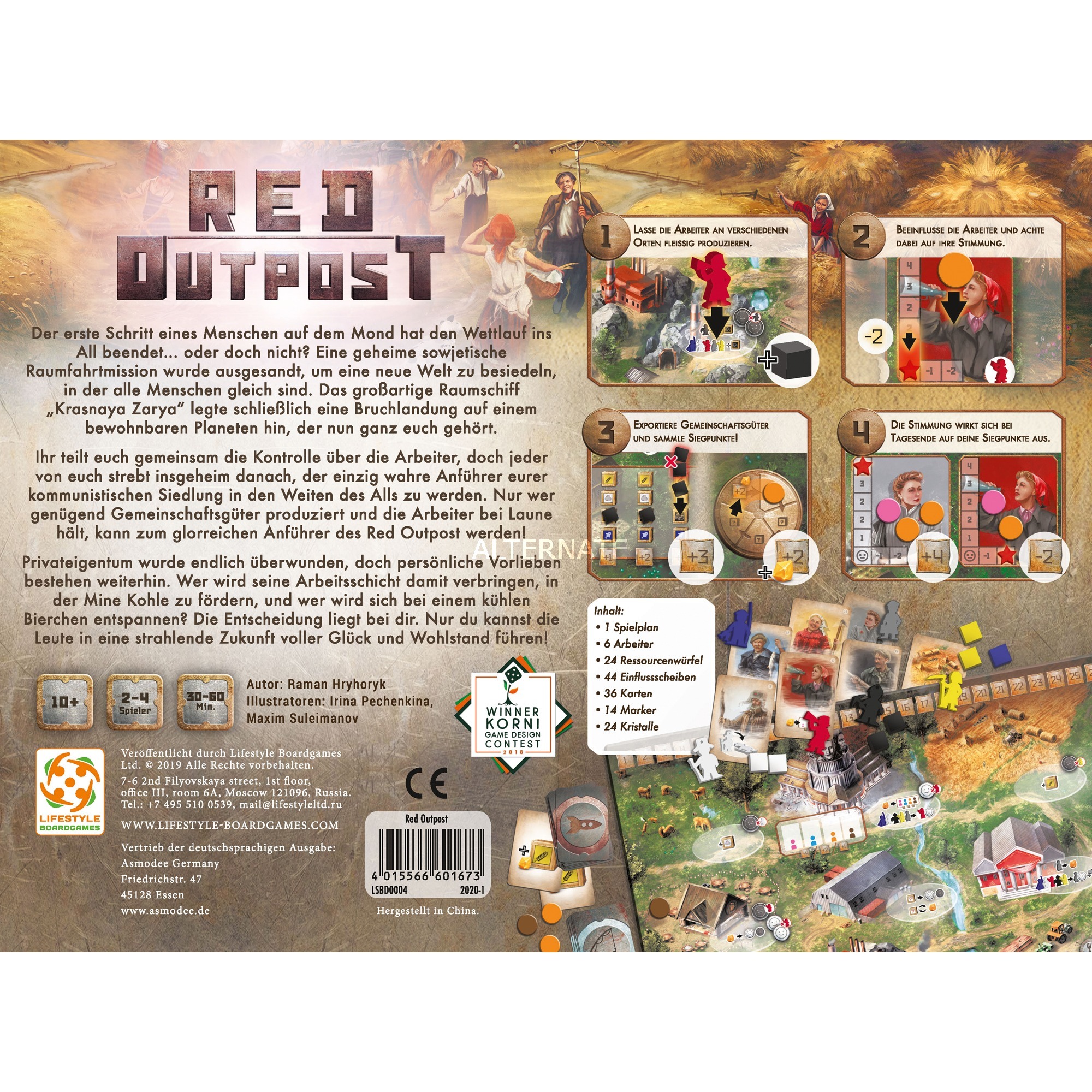Red Outpost QualiTime Spielerei