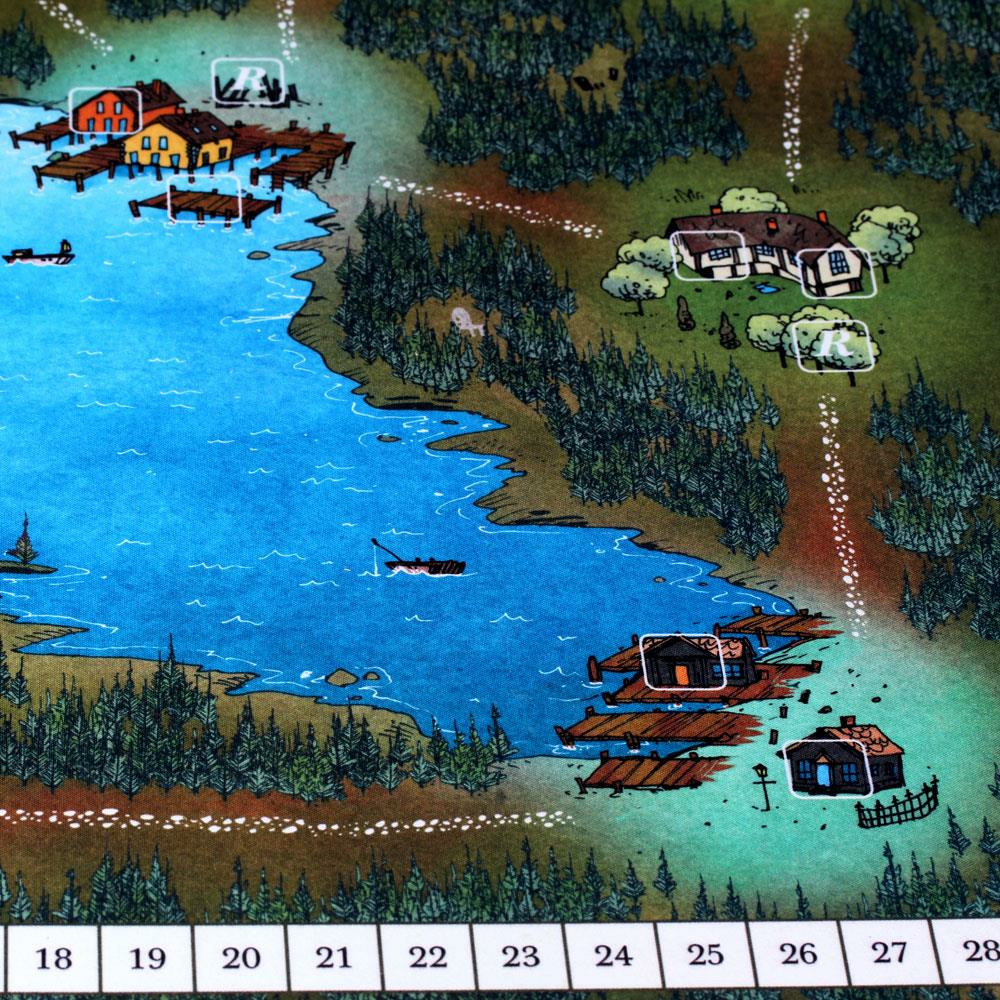 Root Playmat Mountain/Lake (Spielmatte Berg/See) QualiTime Spielerei