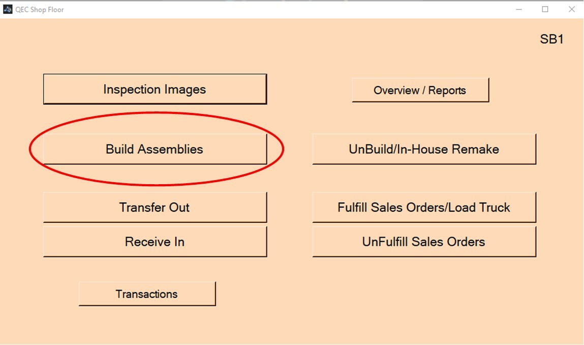 Quality Enclosures Inc. QE Production Setup