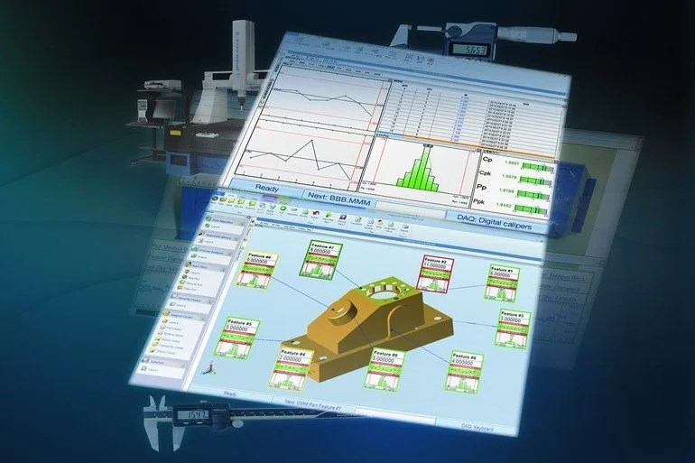 Gage Management verwaltet alle verbundenen Messgeräte