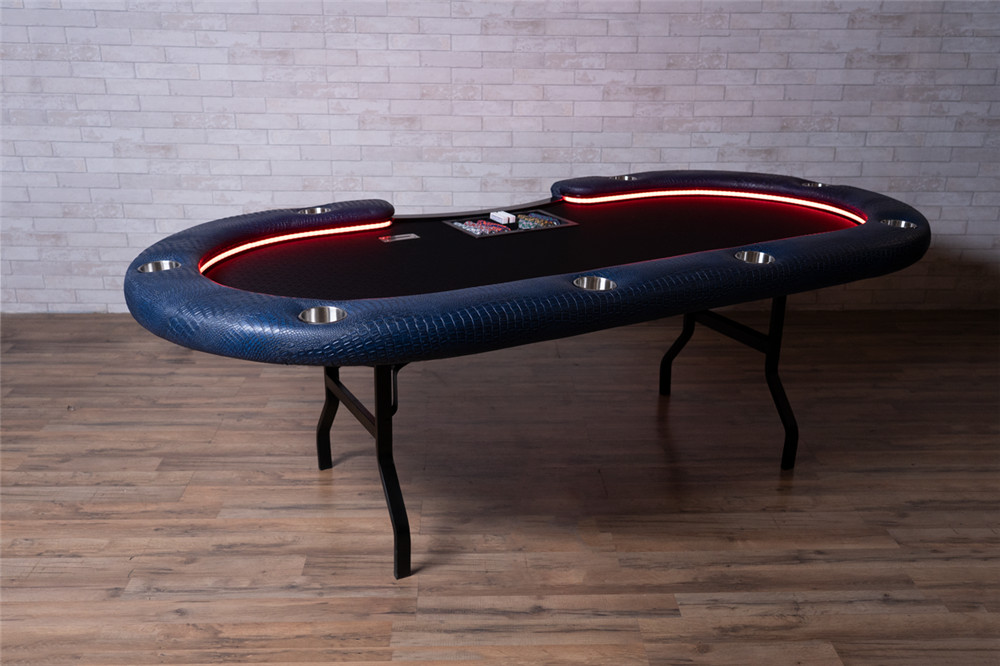 Fold up Texas Hold Em Poker Tables Rental • Quality Billiards