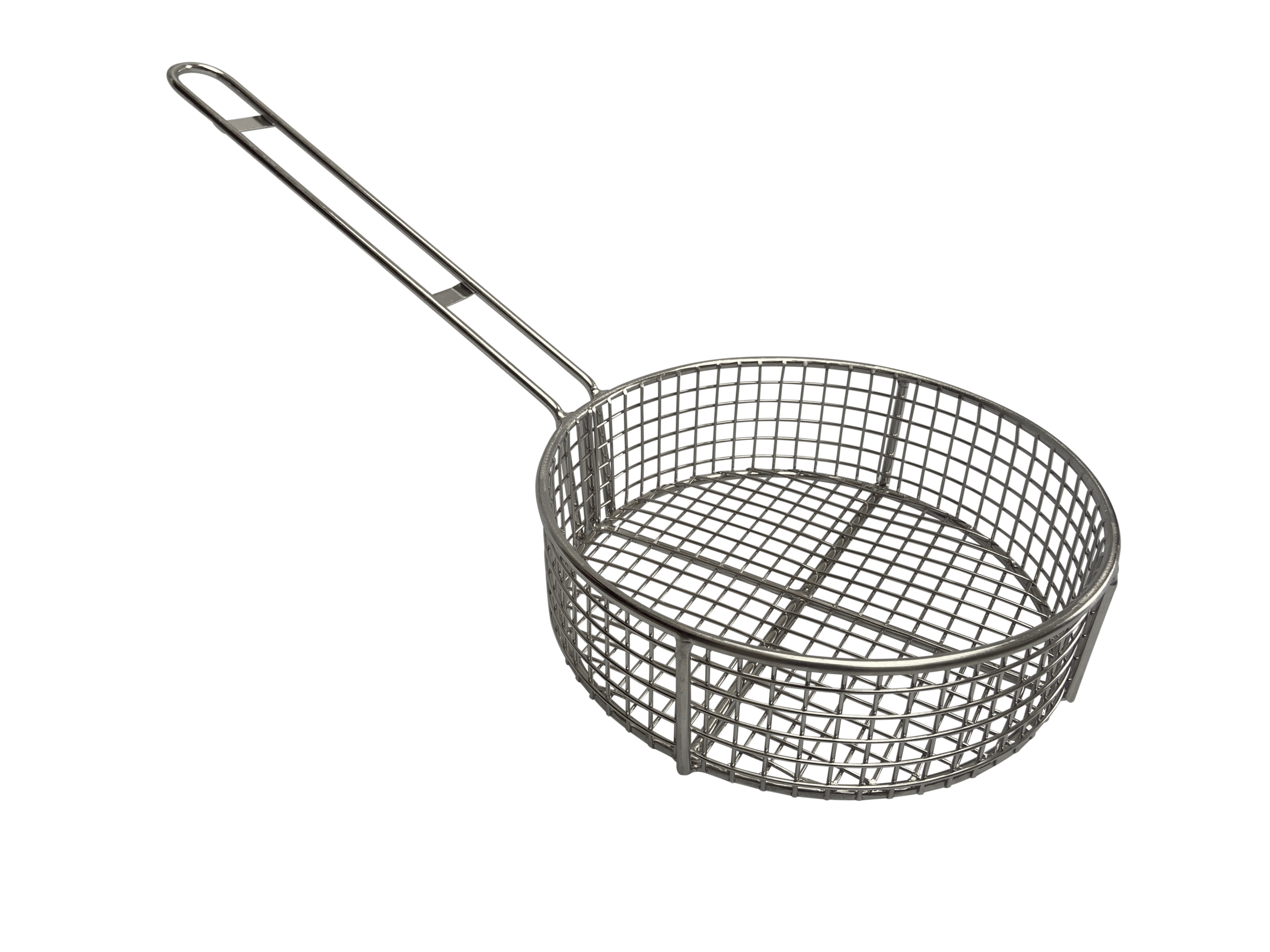 Fry Basket, Stainless Steel, Round, 254mm Diameter, 79mm Height