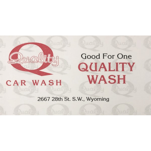 Quality Wash Book of 50 Quality Car Wash
