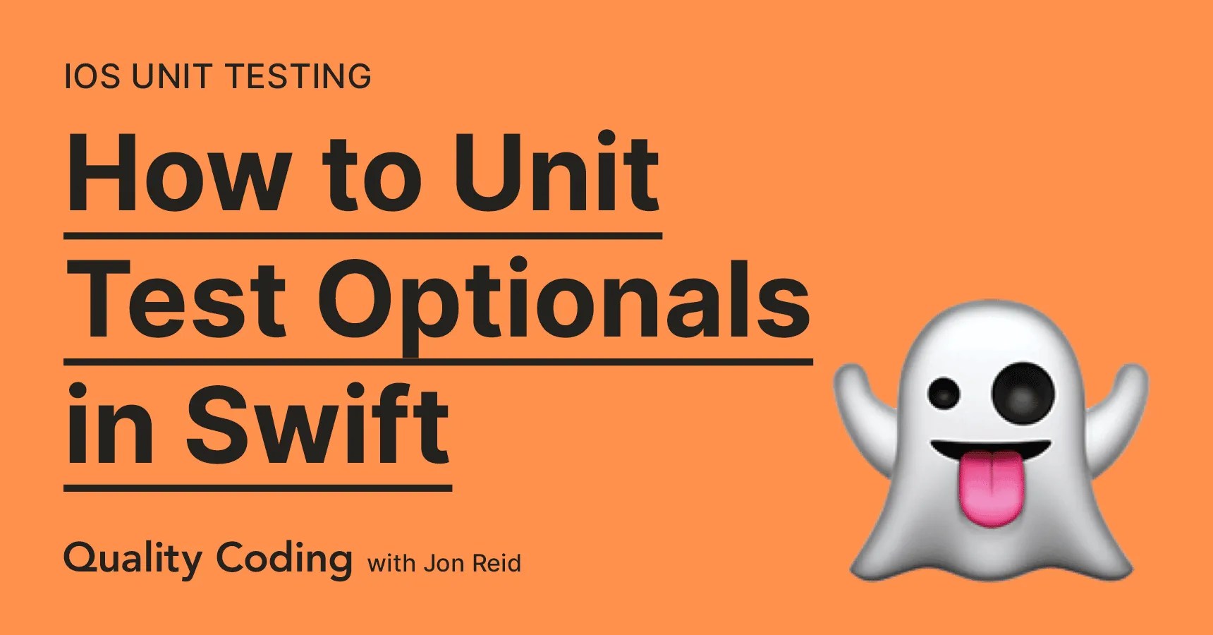 How to Unit Test Optionals in Swift Quality Coding