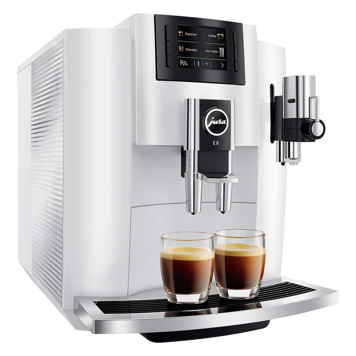 Jura E8 Piano White Quality Coffee Systems